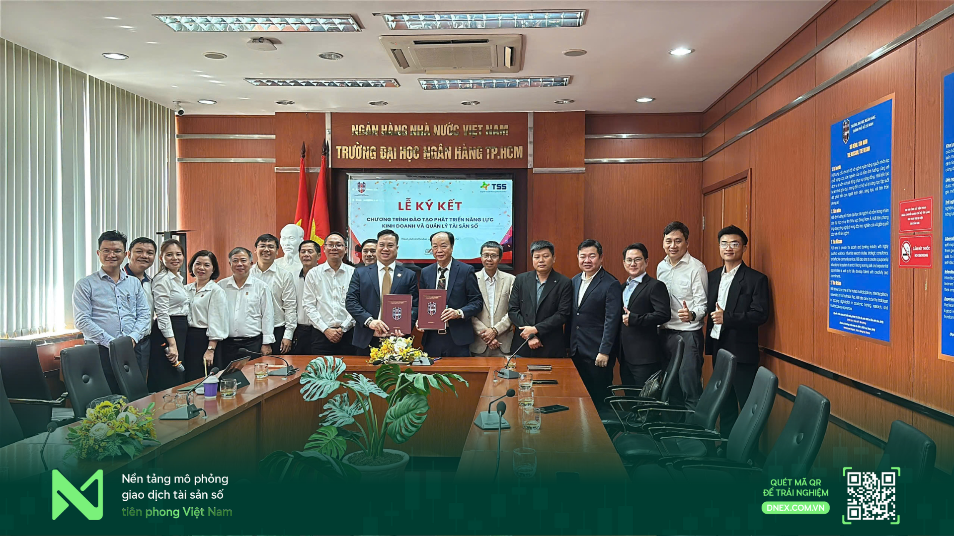 DNEX Simulation cùng DAVN và Đại học Ngân hàng triển khai đào tạo Blockchain